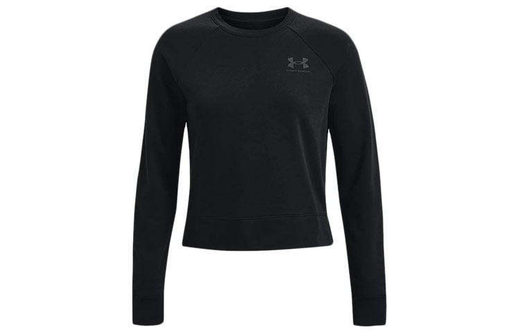 Женское худи Under Armour Rival Terry Crew (черное)