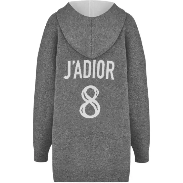DIOR SS21 Cashmere Sweater Women's Gray