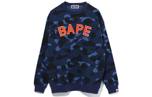 A BATHING APE Sweatshirts Women's Crew Neck Moderate Regular