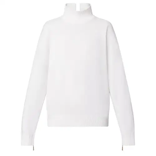 LOUIS VUITTON FW22 Cashmere Sweater Women's White