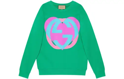GUCCI Lovelight SS22 Sweatshirt Women's Green