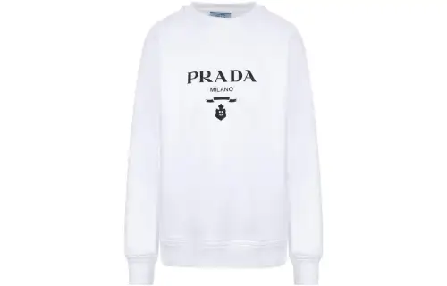 PRADA SS22 Sweatshirt Women's White