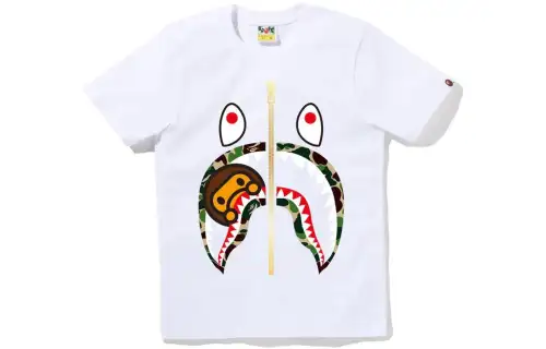 A BATHING APE T Shirts Women's Crew Neck Moderate Straight Fit
