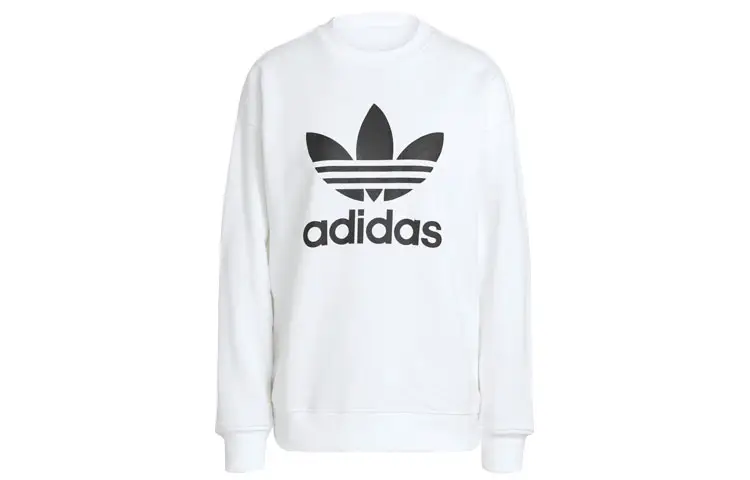 Adidas Originals TREFOIL CREW Sweatshirt Women's White