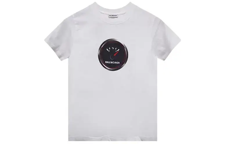 Balenciaga Fuel Tank T Shirt 'White'