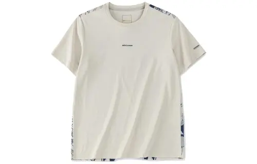 Anta Drop Shoulder Sleeve T Shirt Women's City Umber