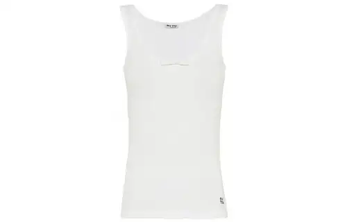 MIU MIU Camisoles Women's White Moderate