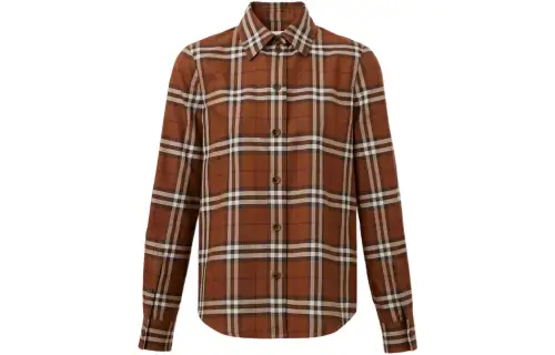 【Previous Season】Vintage Check cotton shirt