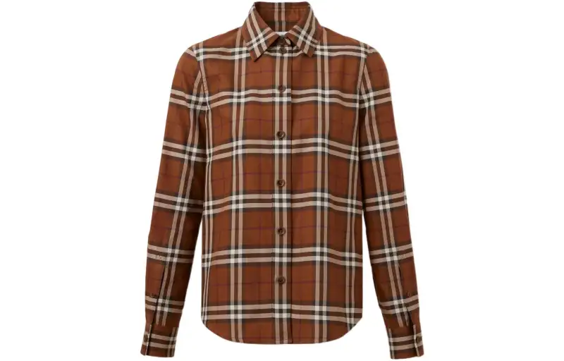 【Previous Season】Vintage Check cotton shirt