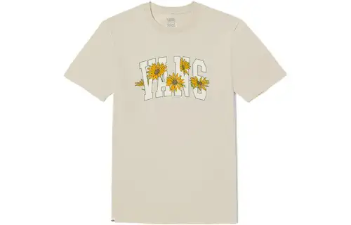 Vans CLASSIC HEALING T Shirts Women's Oat Crew Neck Moderate Other