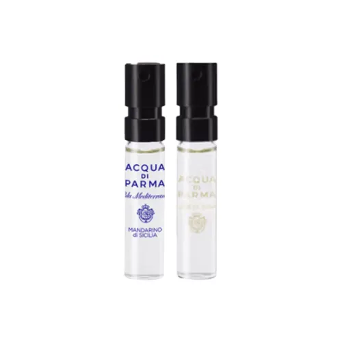 Small perfume sample, blue mint set contains rose, 1.5 ml, 1.5 ml
