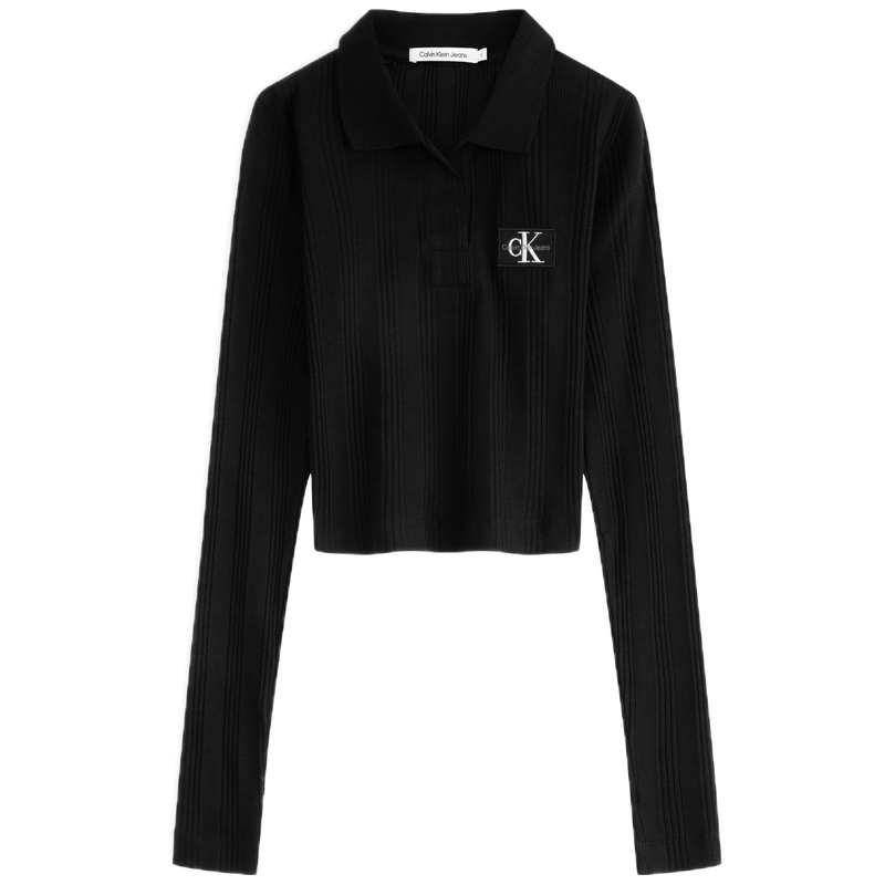 Женская футболка CALVIN J221481 (черная)