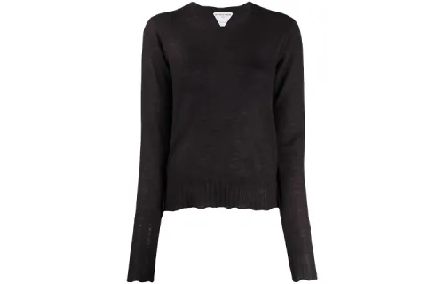 Bottega Veneta SS21 Cashmere Sweater Women's Brown