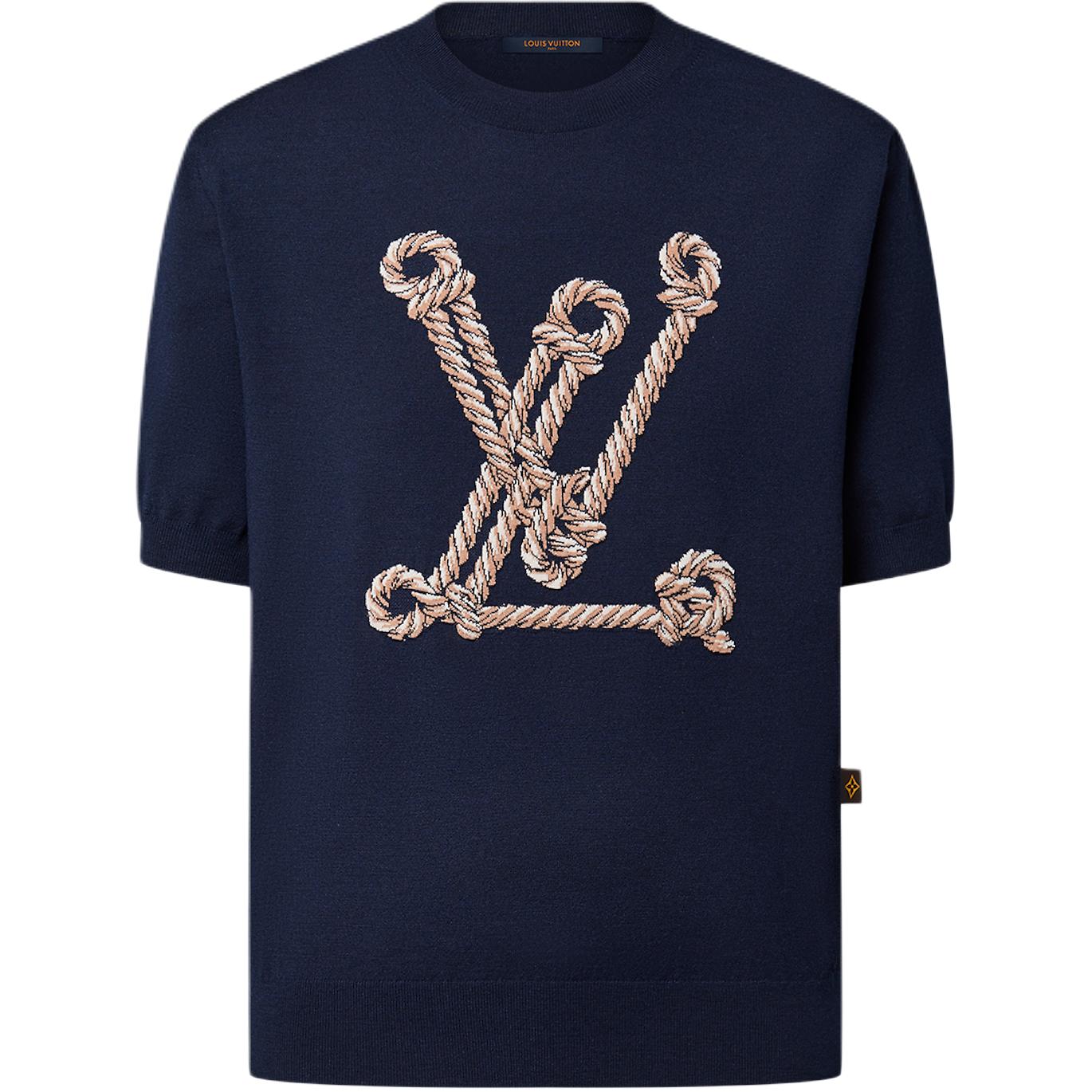 Louis Vuitton Nautical Lv Knit Top