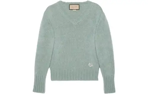 GUCCI Sweater Women's Light Green