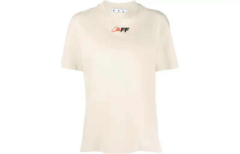 OFF-WHITE graphic-print cotton T-shirt