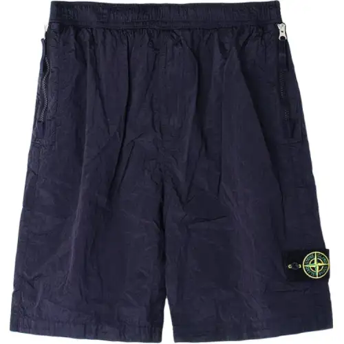 STONE ISLAND Casual Shorts Men's Purple