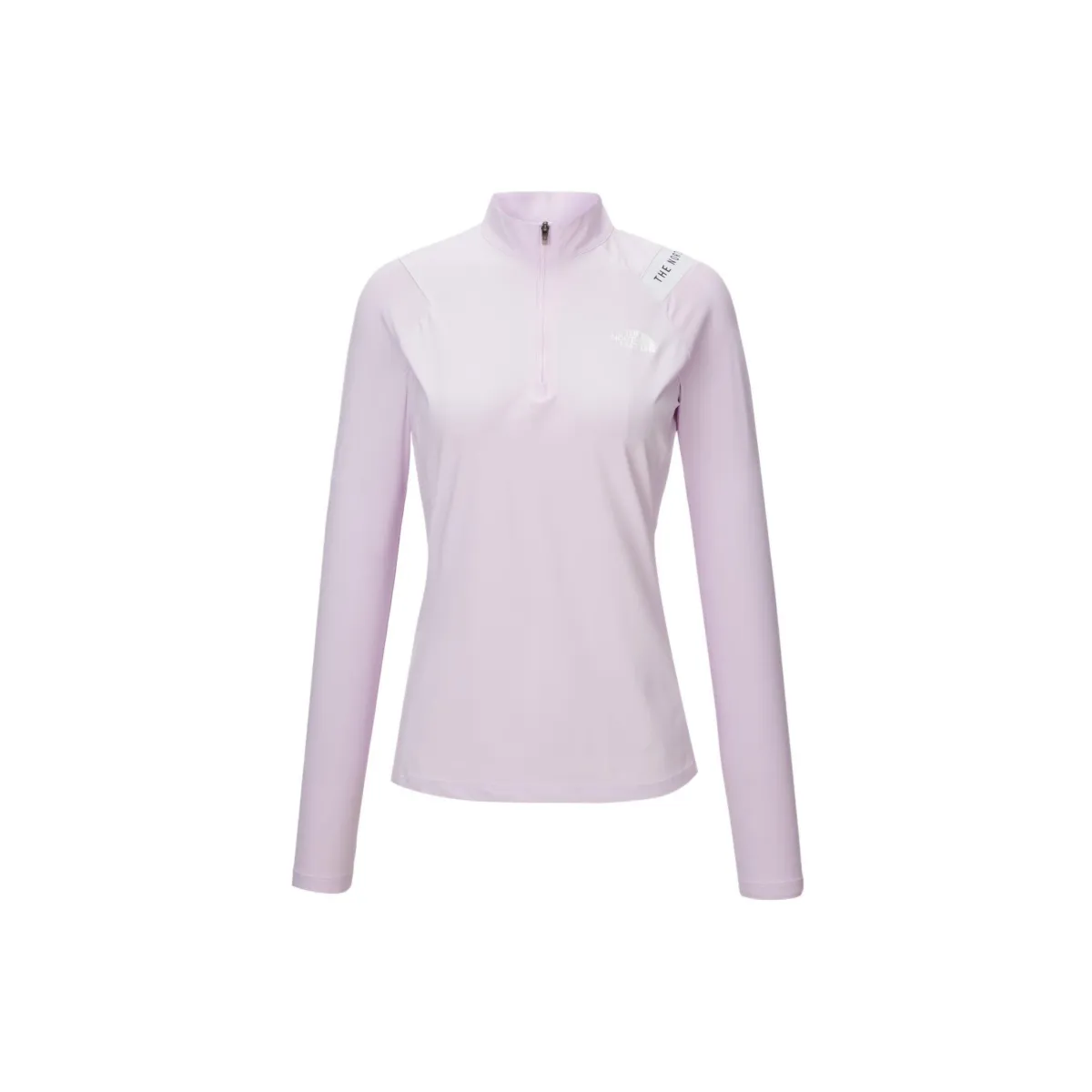 THE NORTH FACE T-Shirts Women's Purple Half-Turtleneck Moderate Straight Fit