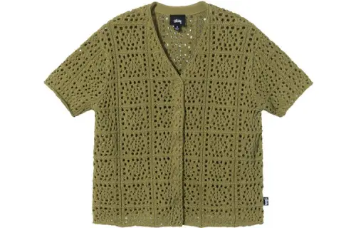 Stussy Samira Crochet Short Sleeve 'Natural'