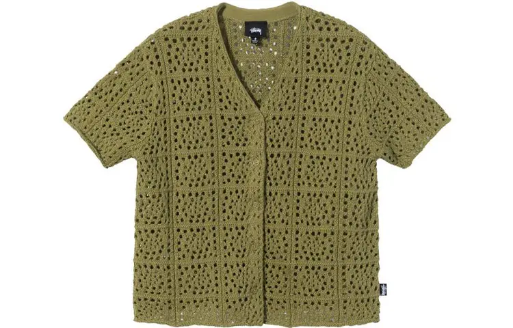 Stussy Samira Crochet Short Sleeve 'Natural'