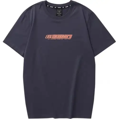 Skechers T Shirts Women's Crew Neck Moderate Straight Fit