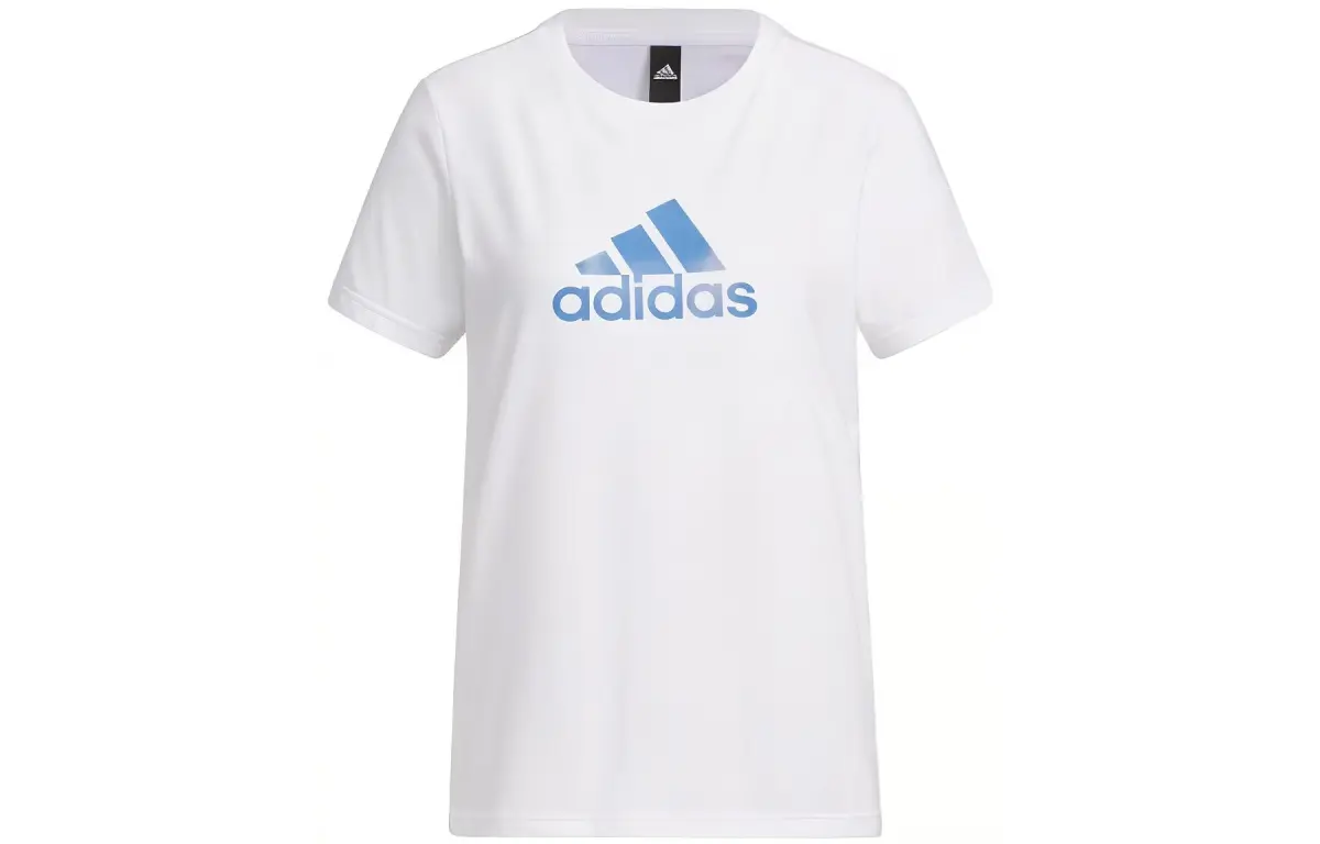Adidas Set in Sleeve T Shirt Women's White