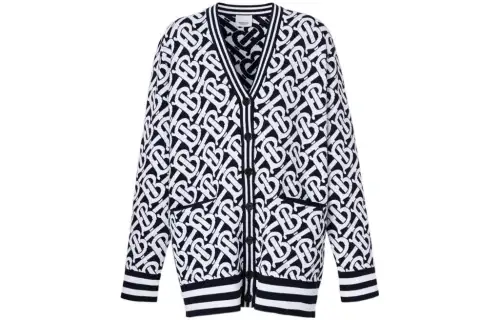 Burberry FW22 Knitwear Women's Dark Charcoal Blue
