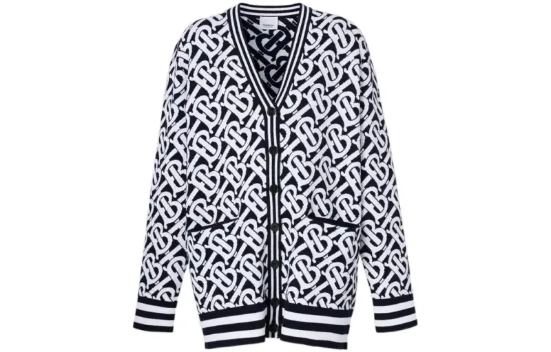 Burberry FW22 Knitwear Women's Dark Charcoal Blue
