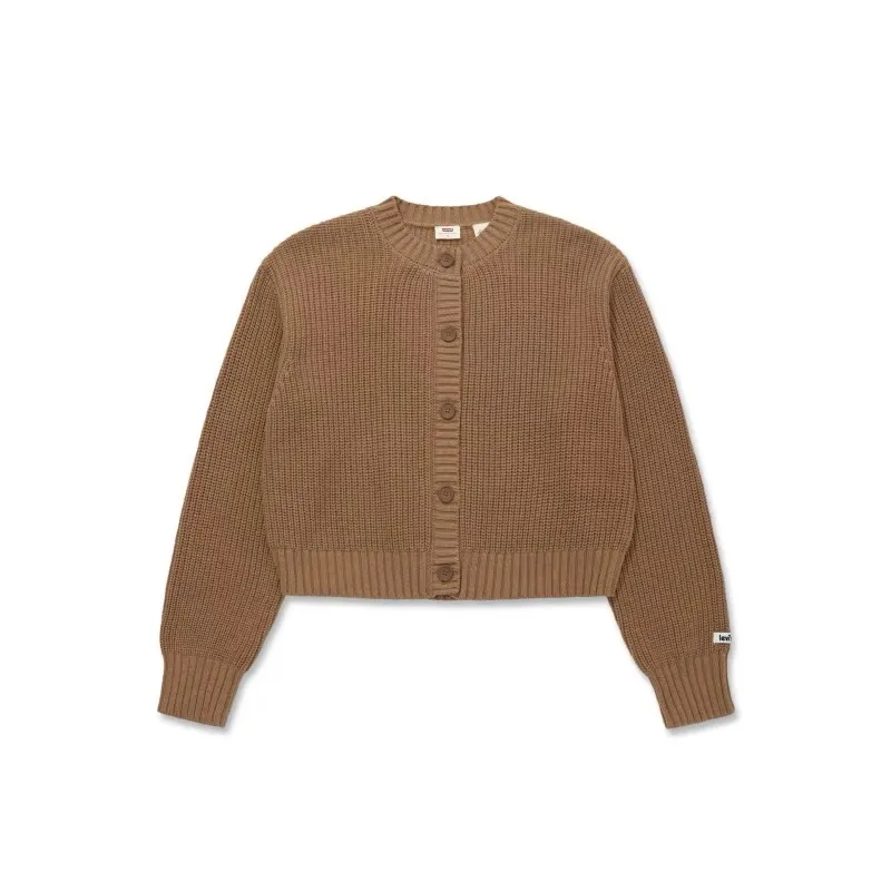 Levis Slim Fit Knitwear Women's Brown