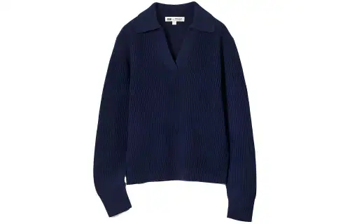 UNIQLO x CDC FW23 Sweater Women's Navy Blue