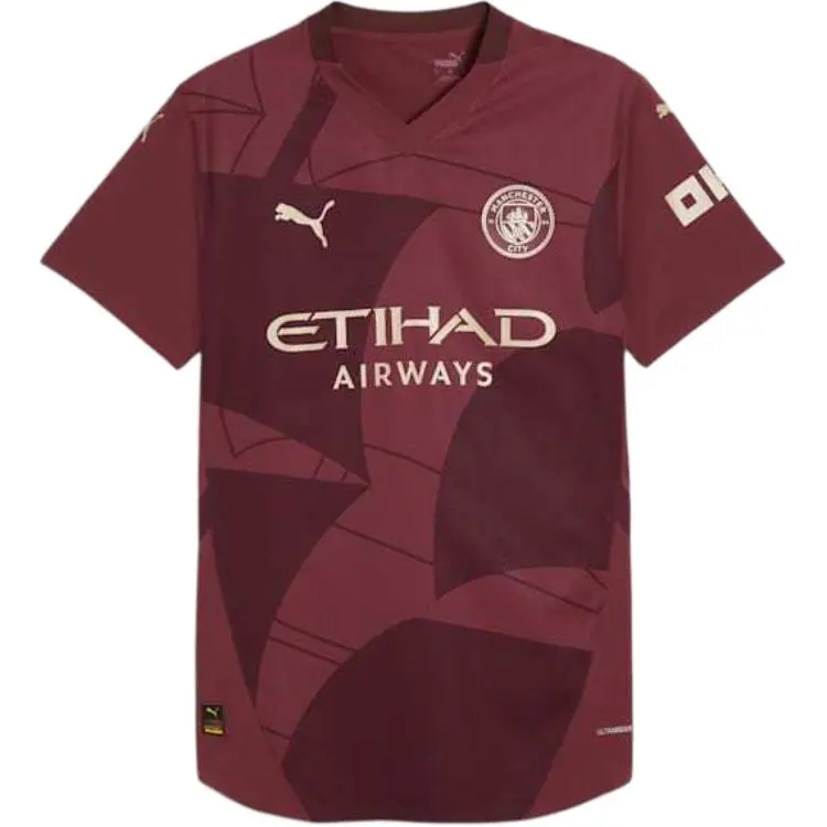 PUMA Manchester City SS24 Soccer Jersey Player Edition Men's Red