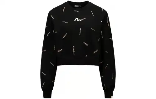 EVISU Sweatshirts Women's Crew Neck Moderate Regular