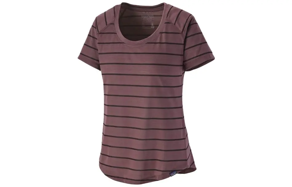 Patagonia Capilene T-Shirts Women's Crew Neck Moderate Straight Fit