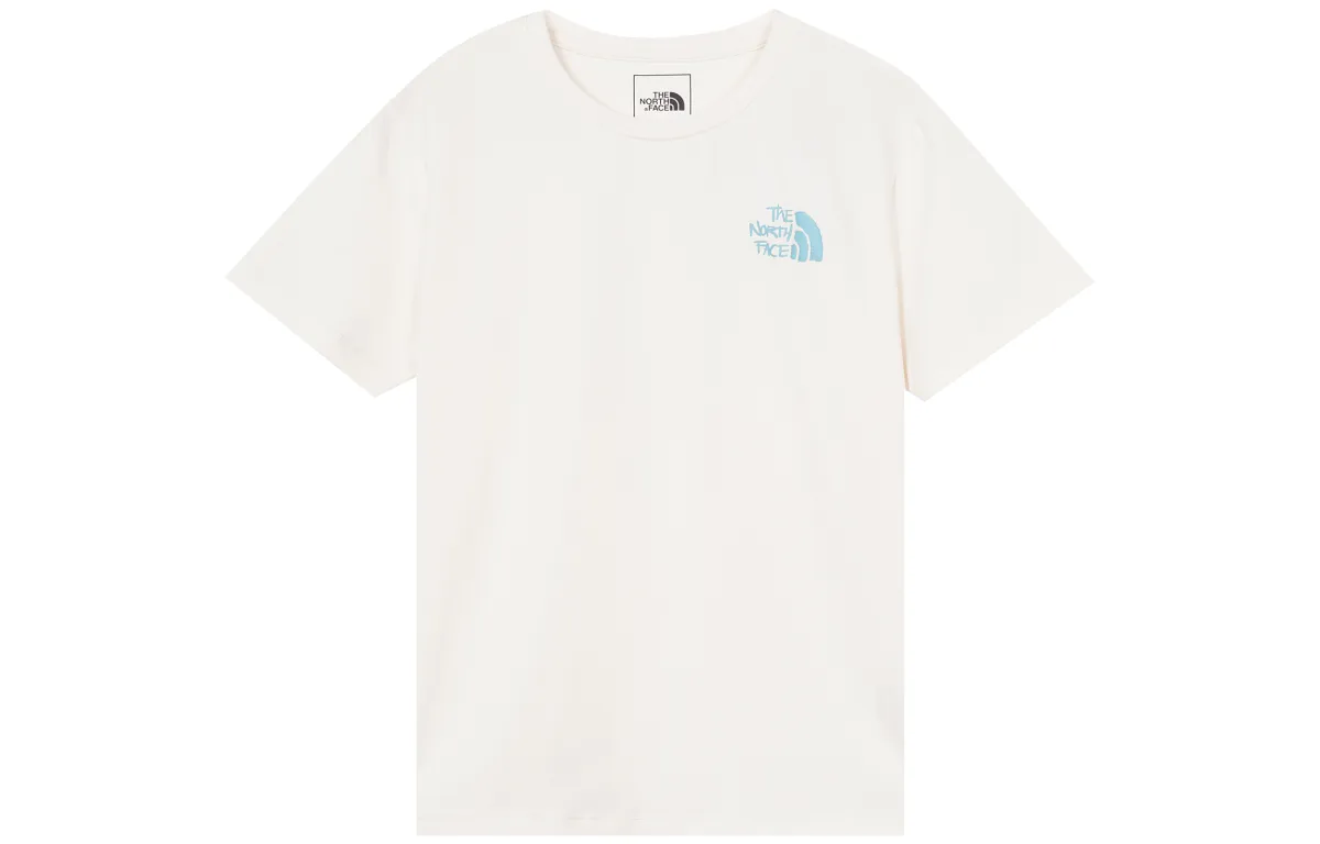 THE NORTH FACE Set in Sleeve T Shirt Women's Ecru