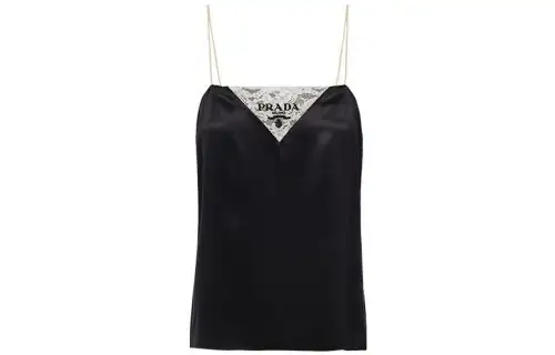 PRADA SS22 Camisole Women's Black