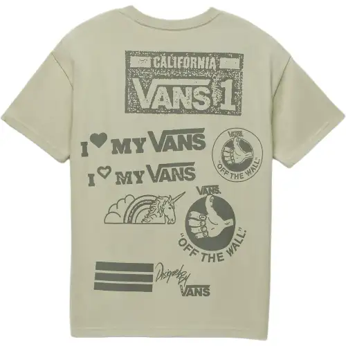 Vans T Shirts Women's Elm Crew Neck Moderate