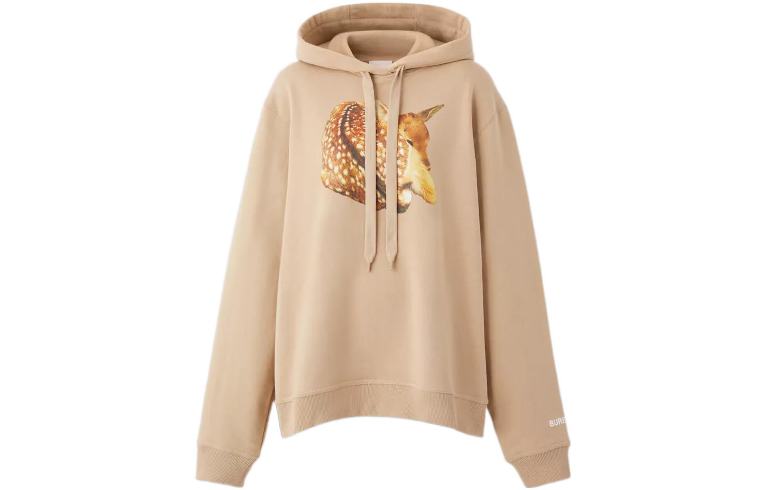 Женское худи Burberry Burberry (коричневое)