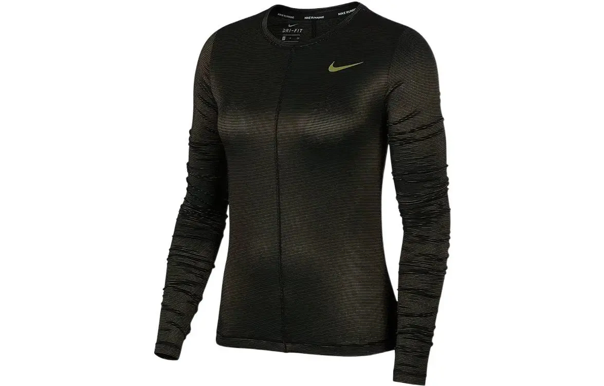 Nike Knitwear Women's Black Crew Neck Moderate