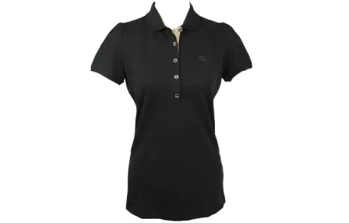 Burberry Polo Shirt Women's Black