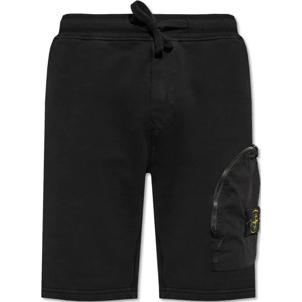 STONE ISLAND SS25 Casual Shorts Men's Black