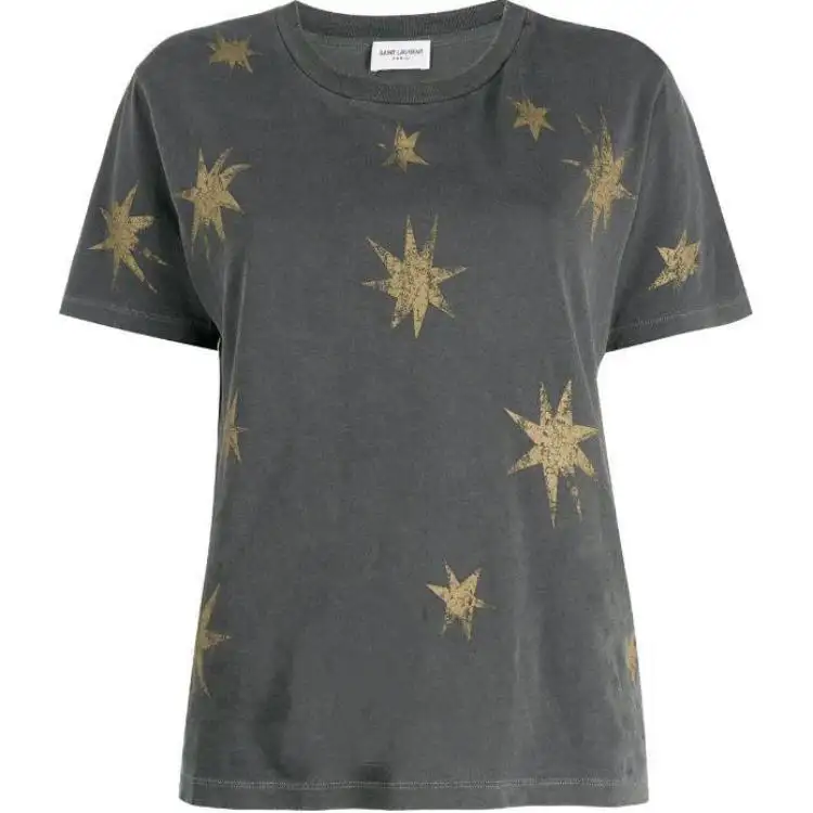 SAINT LAURENT T Shirt Women's Gray