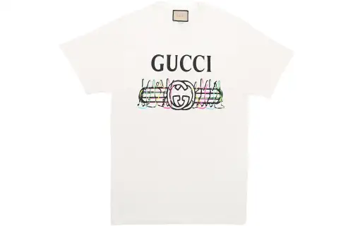 【Previous Season】logo bunny-print T-shirt