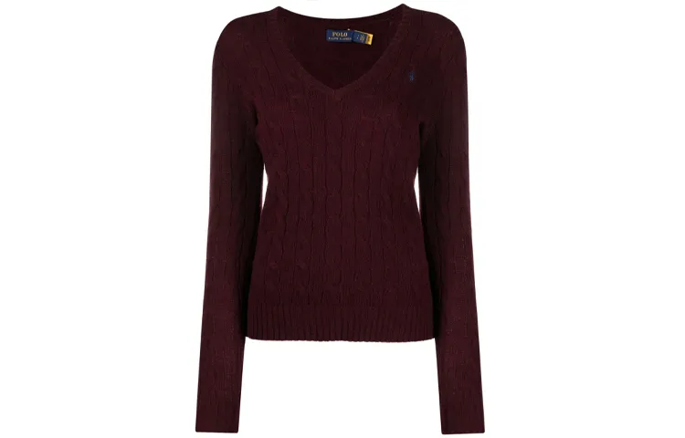 Polo Ralph Lauren FW21 Sweater Women's Dark Red