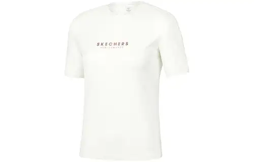 Skechers T Shirts Women's Crew Neck Moderate Straight Fit