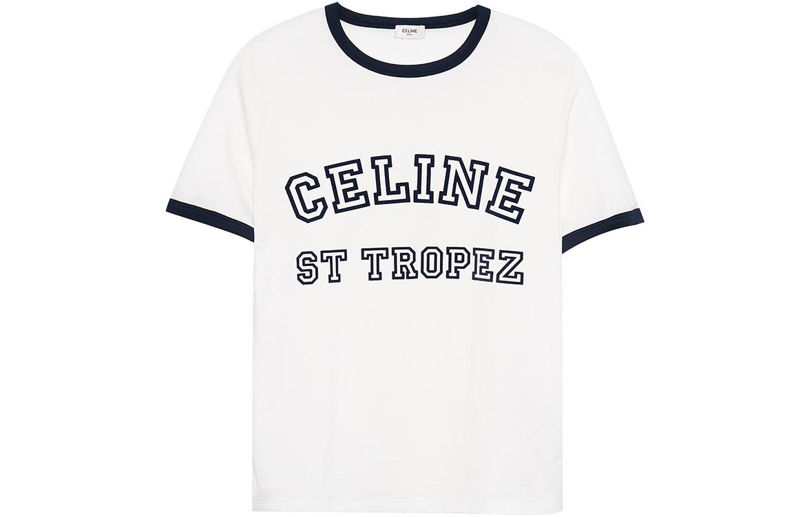 Женская футболка CELINE SS23T (белая)