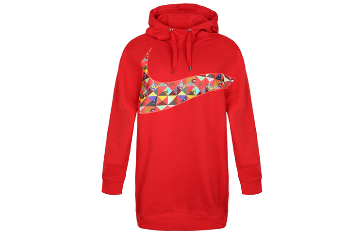 Женское худи Nike Sportswear (красное)