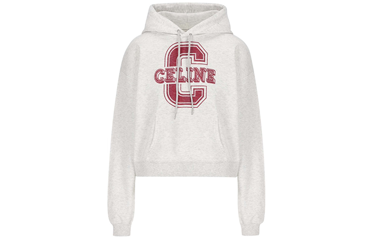 Женское худи CELINE SS22 (серое)