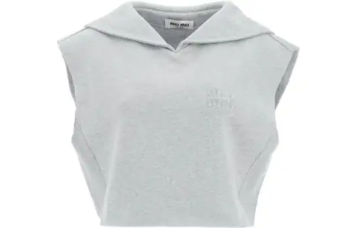 MIU MIU FW22 Sweatshirt Women's Gray
