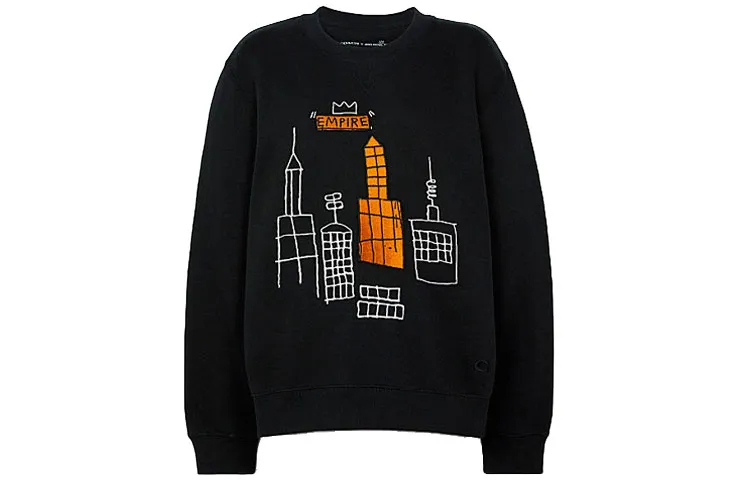COACH x Jean Michel Basquiat Sweatshirt Women's Black