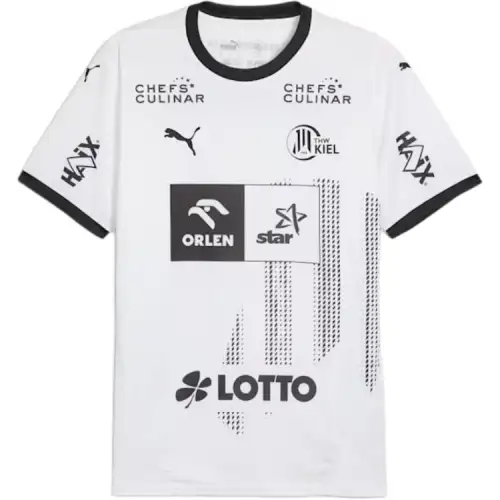 PUMA SS24 Soccer Jersey Men's White Black